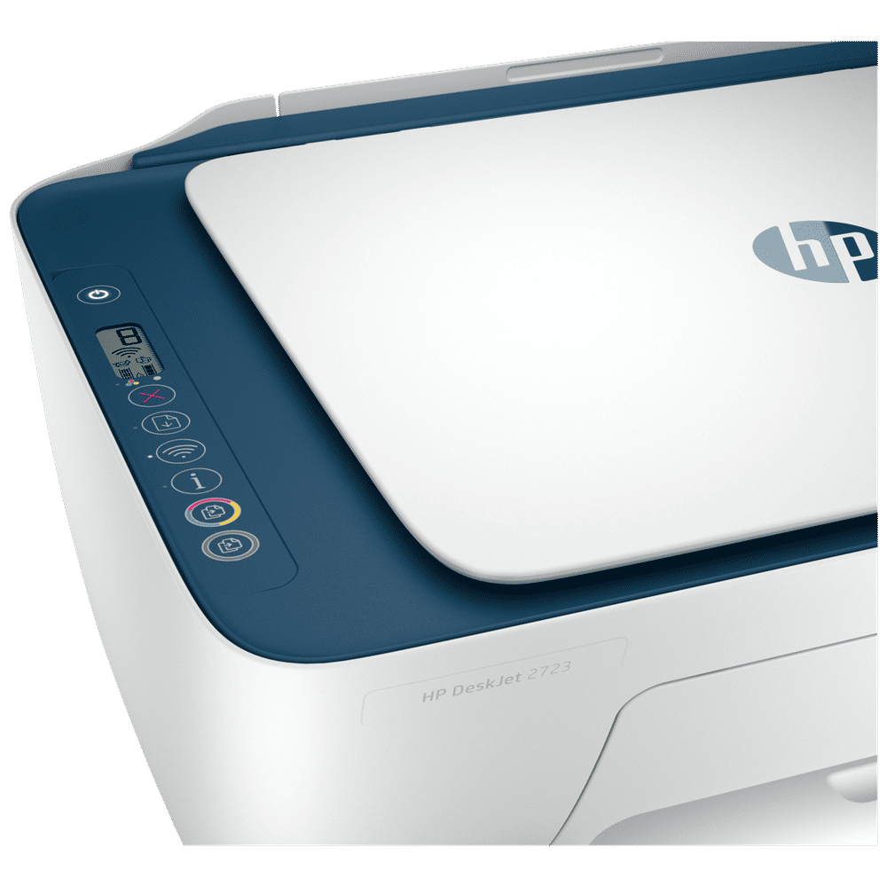 Buy HP DeskJet 2723 Wireless Color AllinOne Inkjet Printer (Hassle